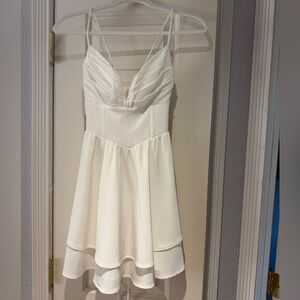 Hello Molly White Mini Dress